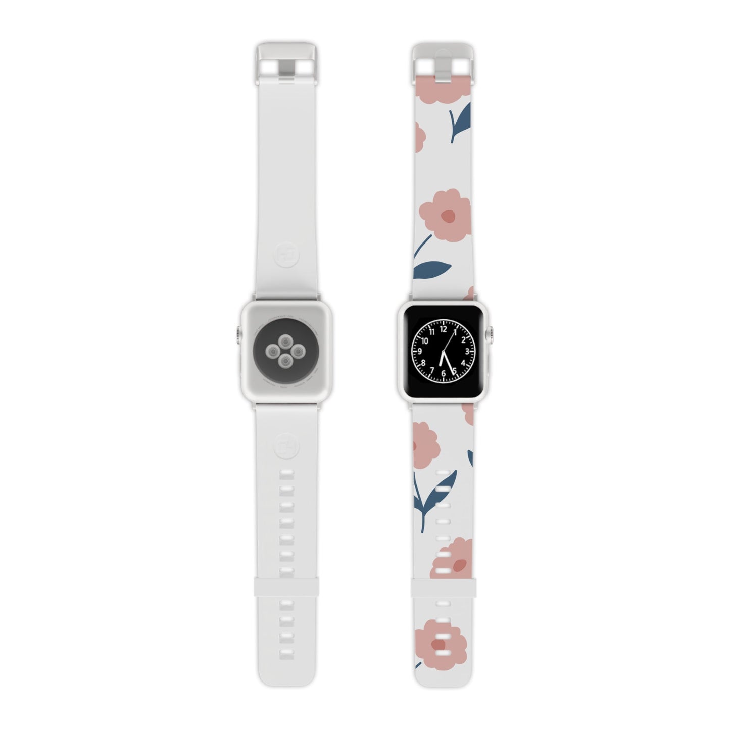 Playful Pink Floral Apple Watch Band | Fun Floral Design - BOGO Cases