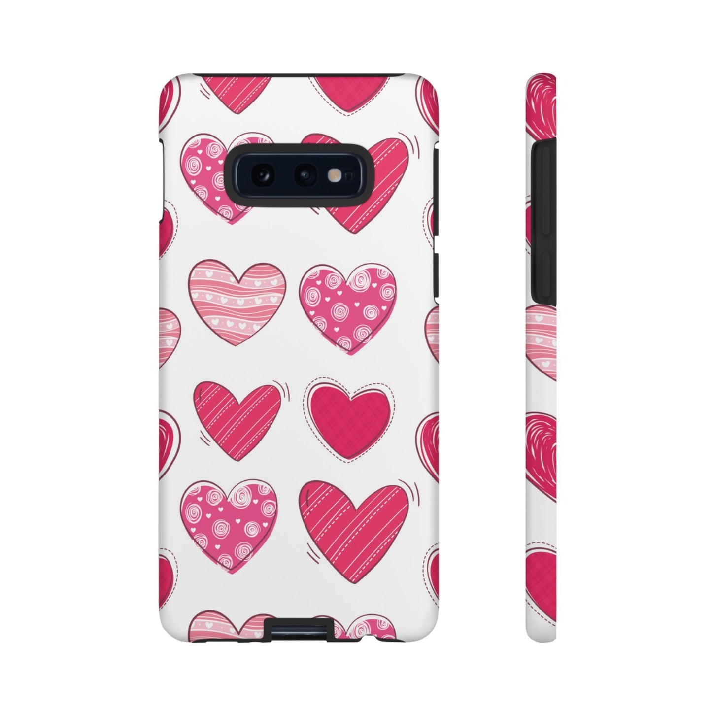 Playful Pink Hearts – Samsung Galaxy Case - BOGO Cases