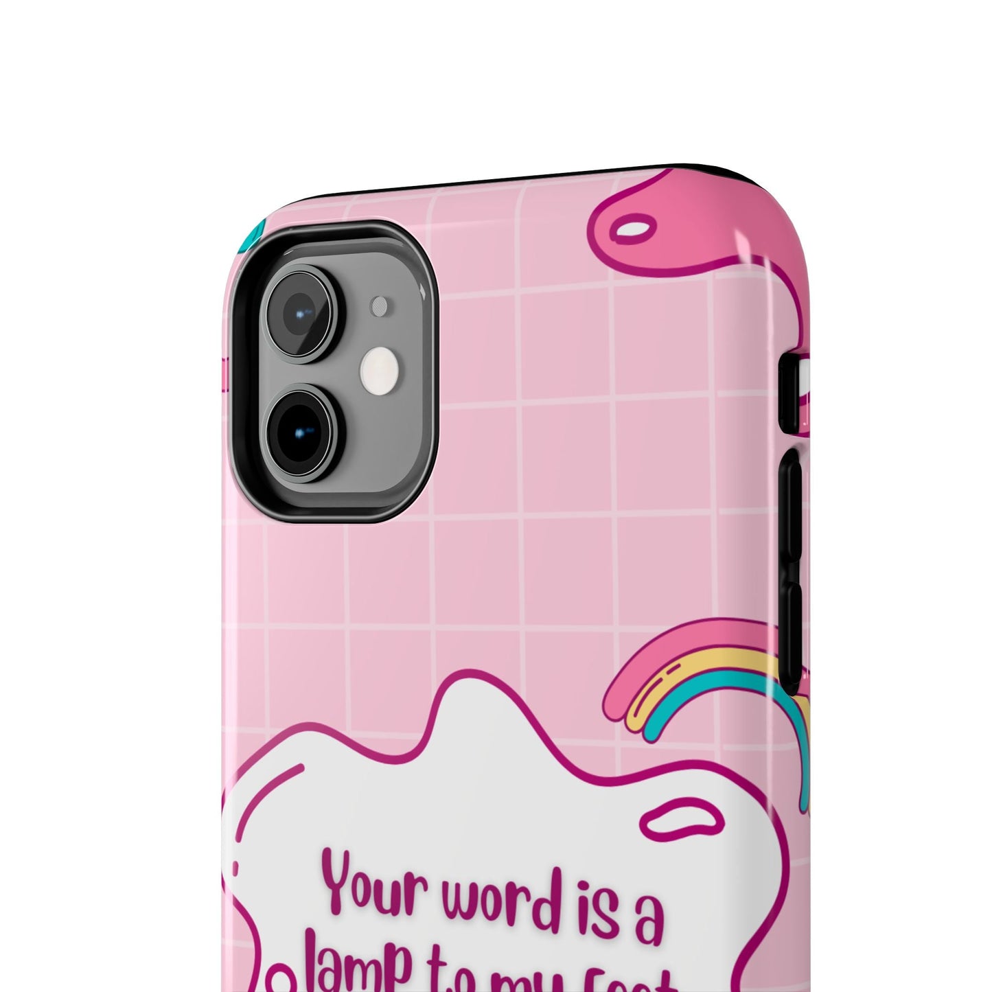 Psalm 119:105 Cute Aesthetic - iPhone Series Case - BOGO Cases