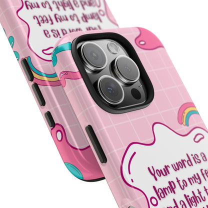 Psalm 119:105 Cute Aesthetic - iPhone Series Case - BOGO Cases