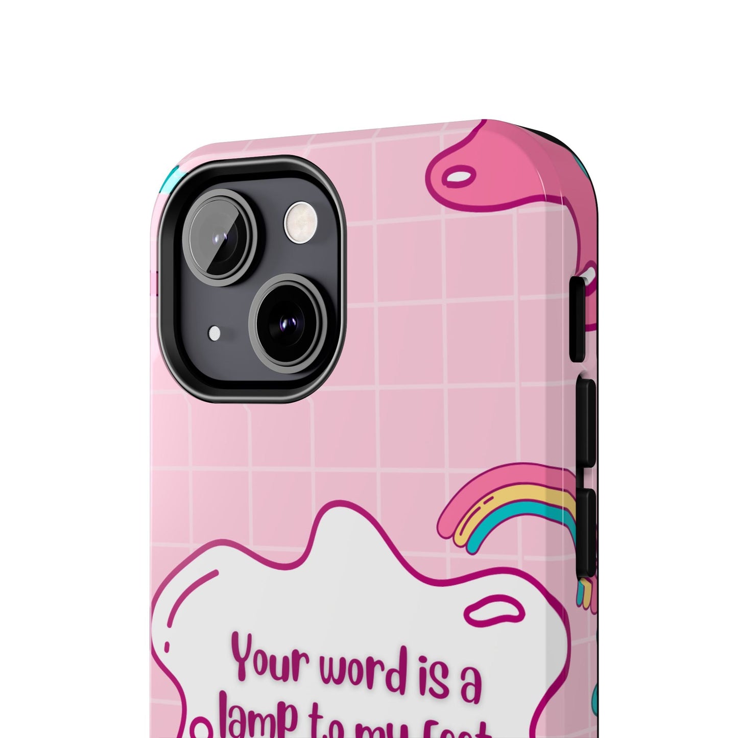 Psalm 119:105 Cute Aesthetic - iPhone Series Case - BOGO Cases