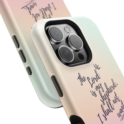 Psalm 23:1 Kawaii Sheep - MagSafe iPhone Case - BOGO Cases