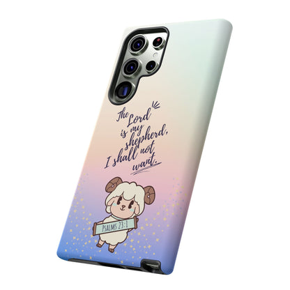 Psalm 23:1 Kawaii Sheep - Samsung Galaxy Case - BOGO Cases