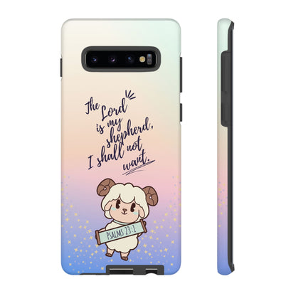 Psalm 23:1 Kawaii Sheep - Samsung Galaxy Case - BOGO Cases