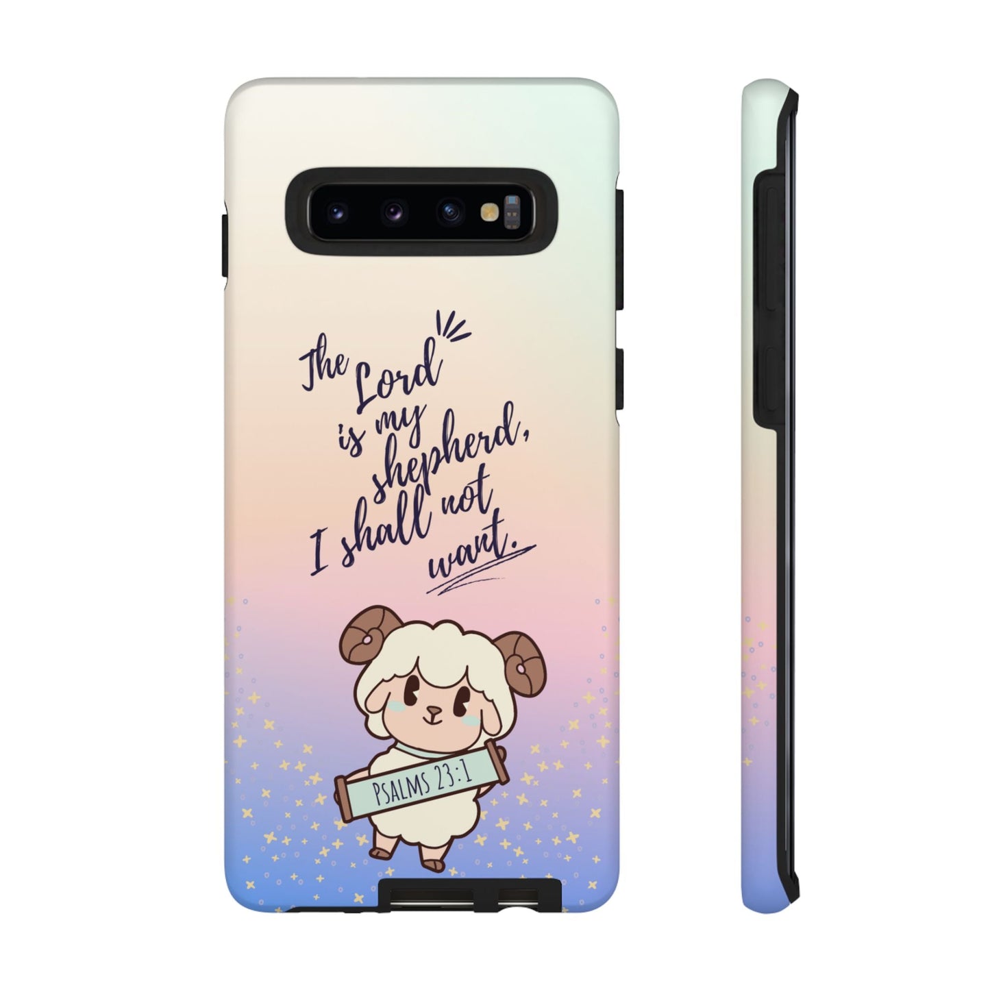 Psalm 23:1 Kawaii Sheep - Samsung Galaxy Case - BOGO Cases