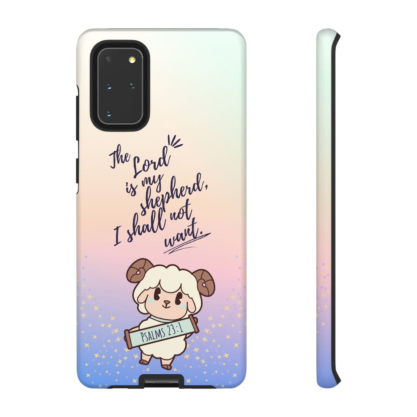 Psalm 23:1 Kawaii Sheep - Samsung Galaxy Case - BOGO Cases