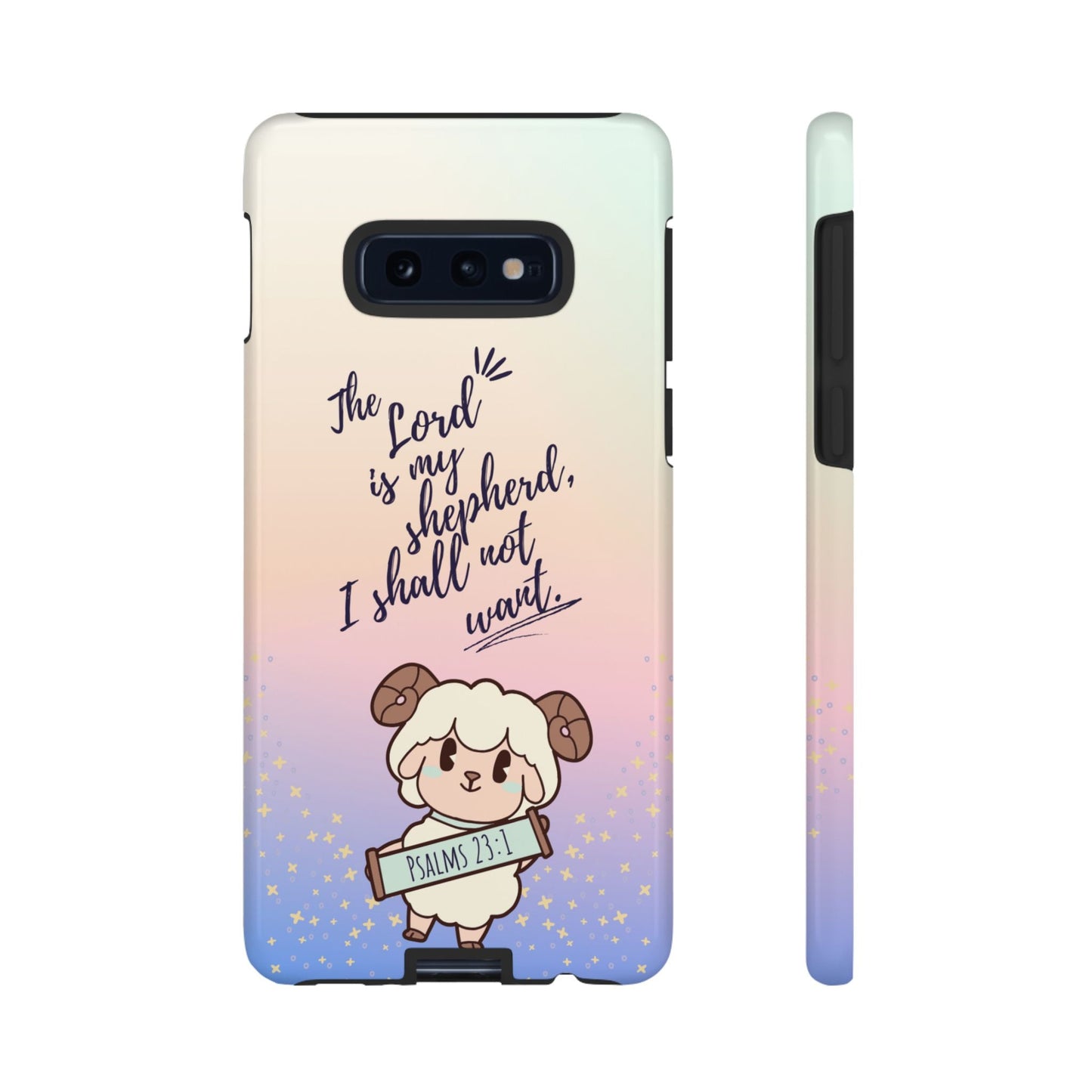 Psalm 23:1 Kawaii Sheep - Samsung Galaxy Case - BOGO Cases