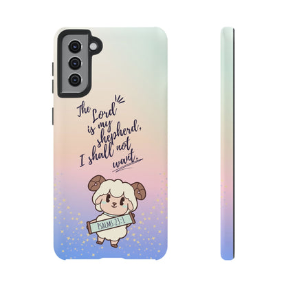 Psalm 23:1 Kawaii Sheep - Samsung Galaxy Case - BOGO Cases