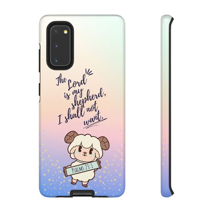Psalm 23:1 Kawaii Sheep - Samsung Galaxy Case - BOGO Cases