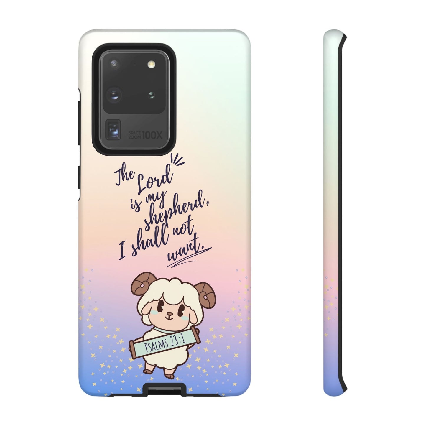 Psalm 23:1 Kawaii Sheep - Samsung Galaxy Case - BOGO Cases