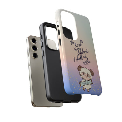 Psalm 23:1 Kawaii Sheep - Samsung Galaxy Case - BOGO Cases