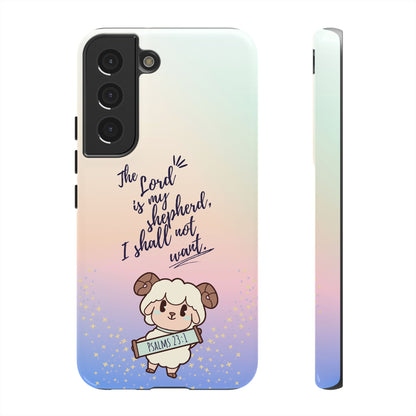 Psalm 23:1 Kawaii Sheep - Samsung Galaxy Case - BOGO Cases