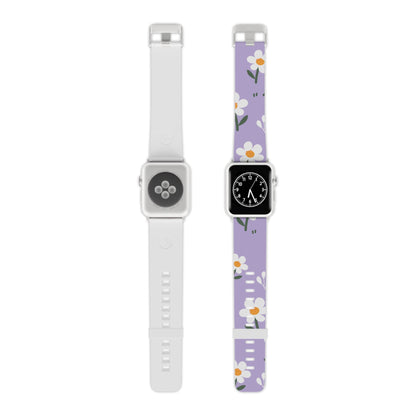 Purple Daisy Garden Apple Watch Band - BOGO Cases