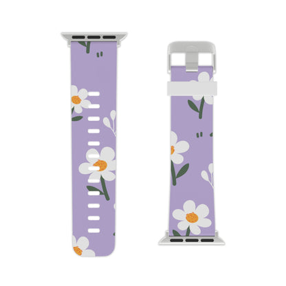 Purple Daisy Garden Apple Watch Band - BOGO Cases