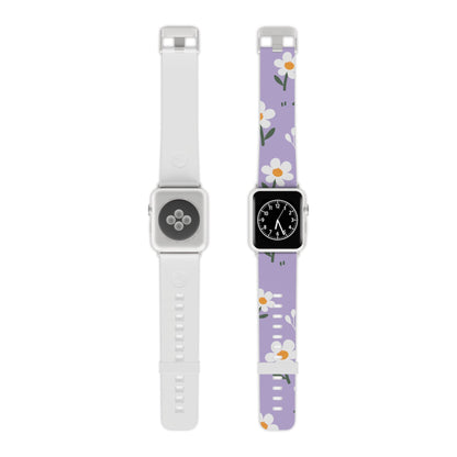 Purple Daisy Garden Apple Watch Band - BOGO Cases