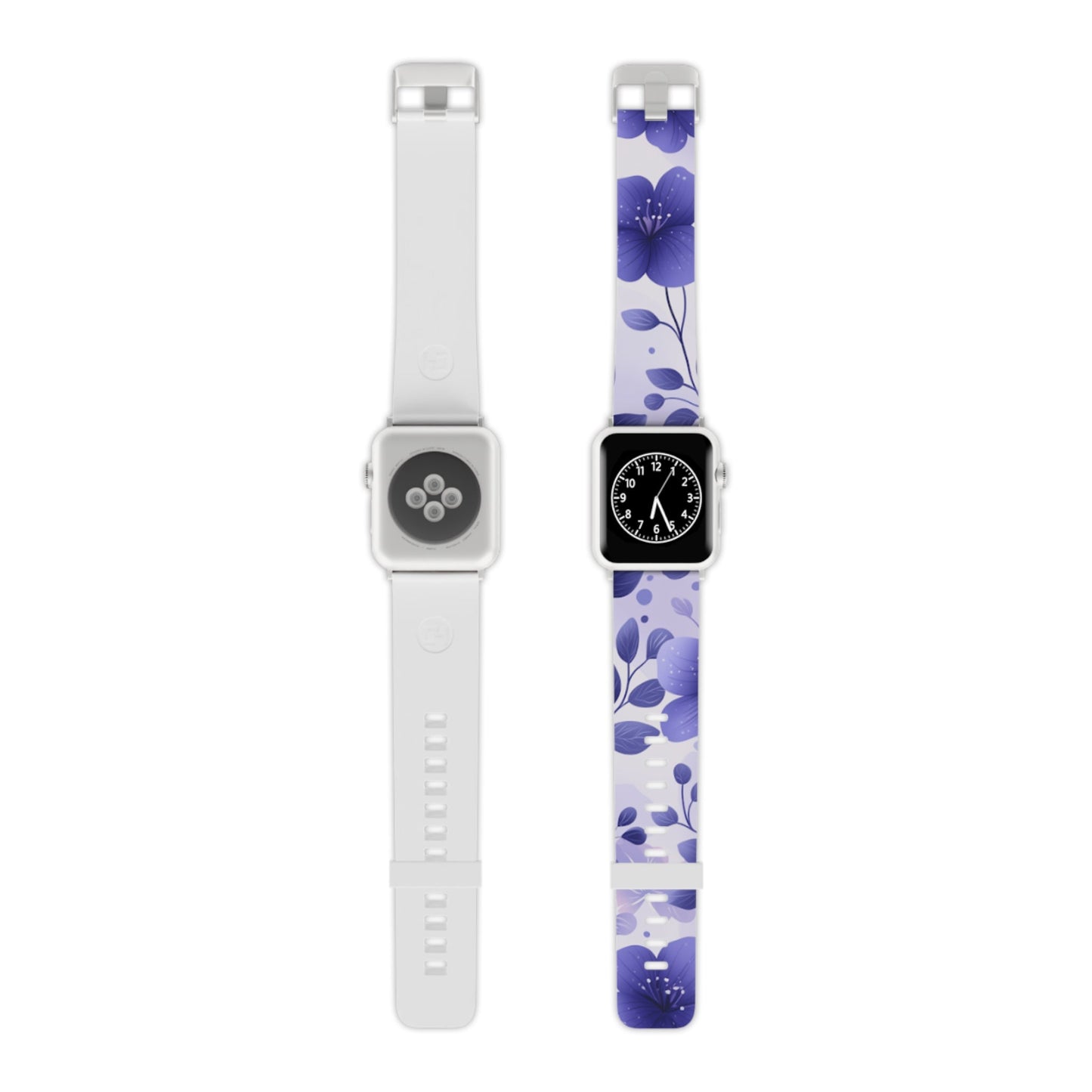 Purple Floral Apple Watch Band - BOGO Cases