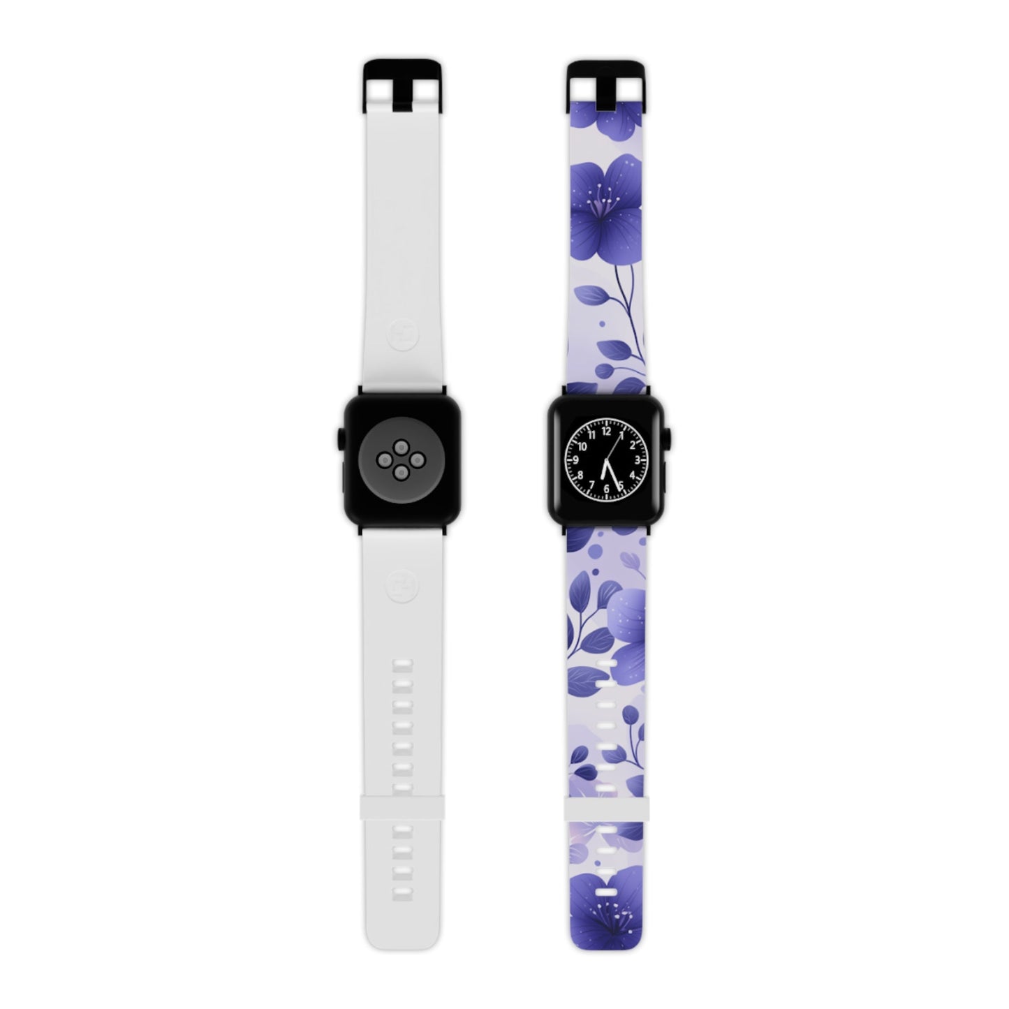 Purple Floral Apple Watch Band - BOGO Cases