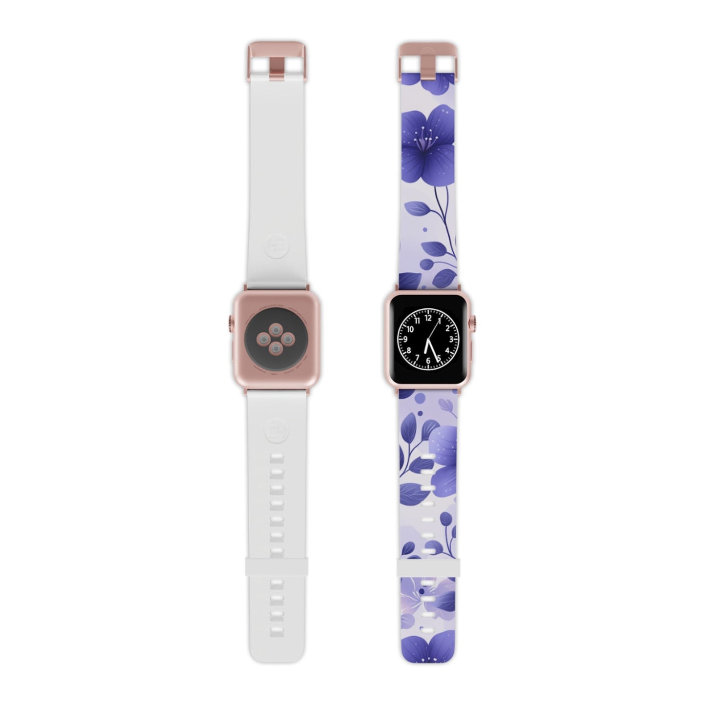 Purple Floral Apple Watch Band - BOGO Cases