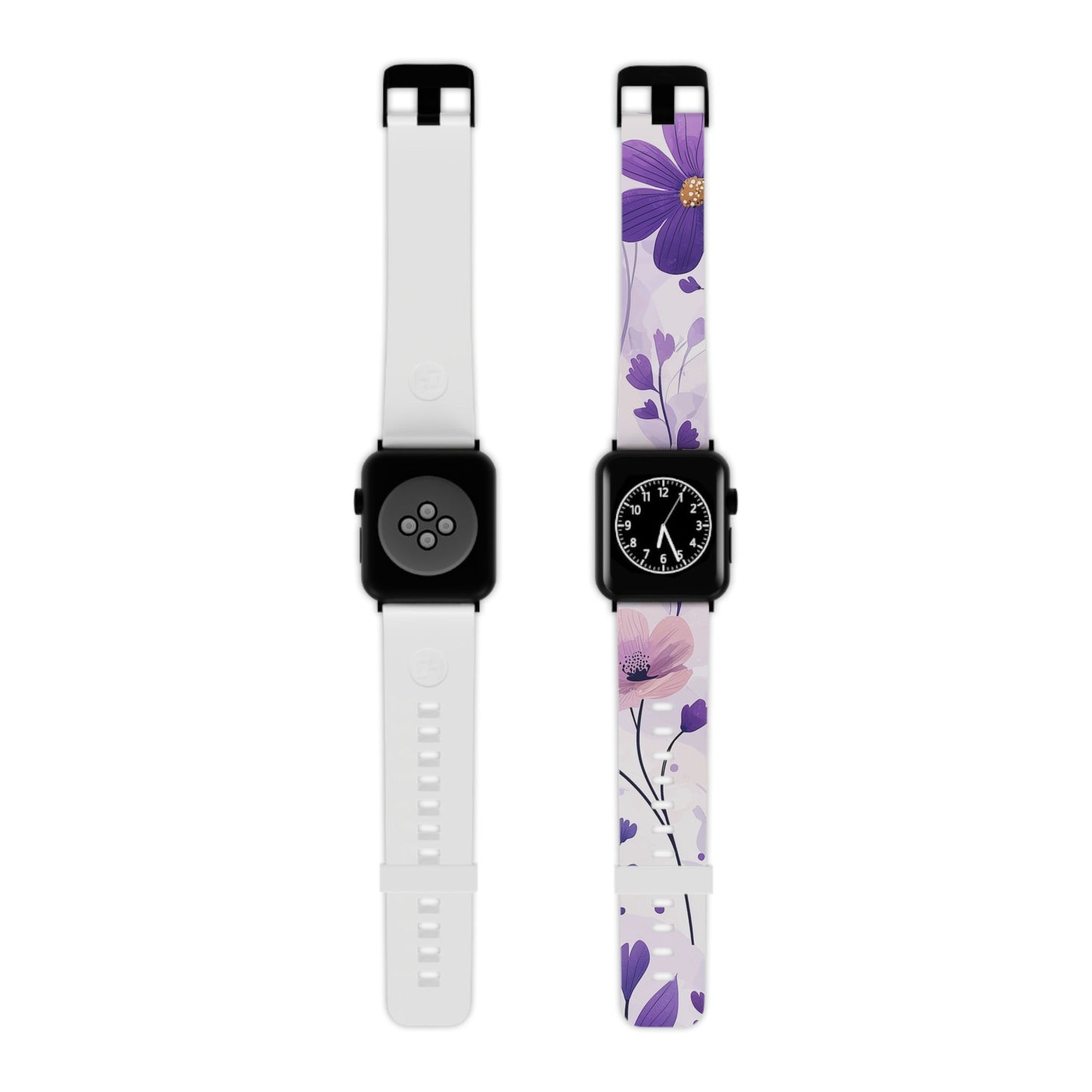 Purple Floral Bliss Apple Watch Band - BOGO Cases