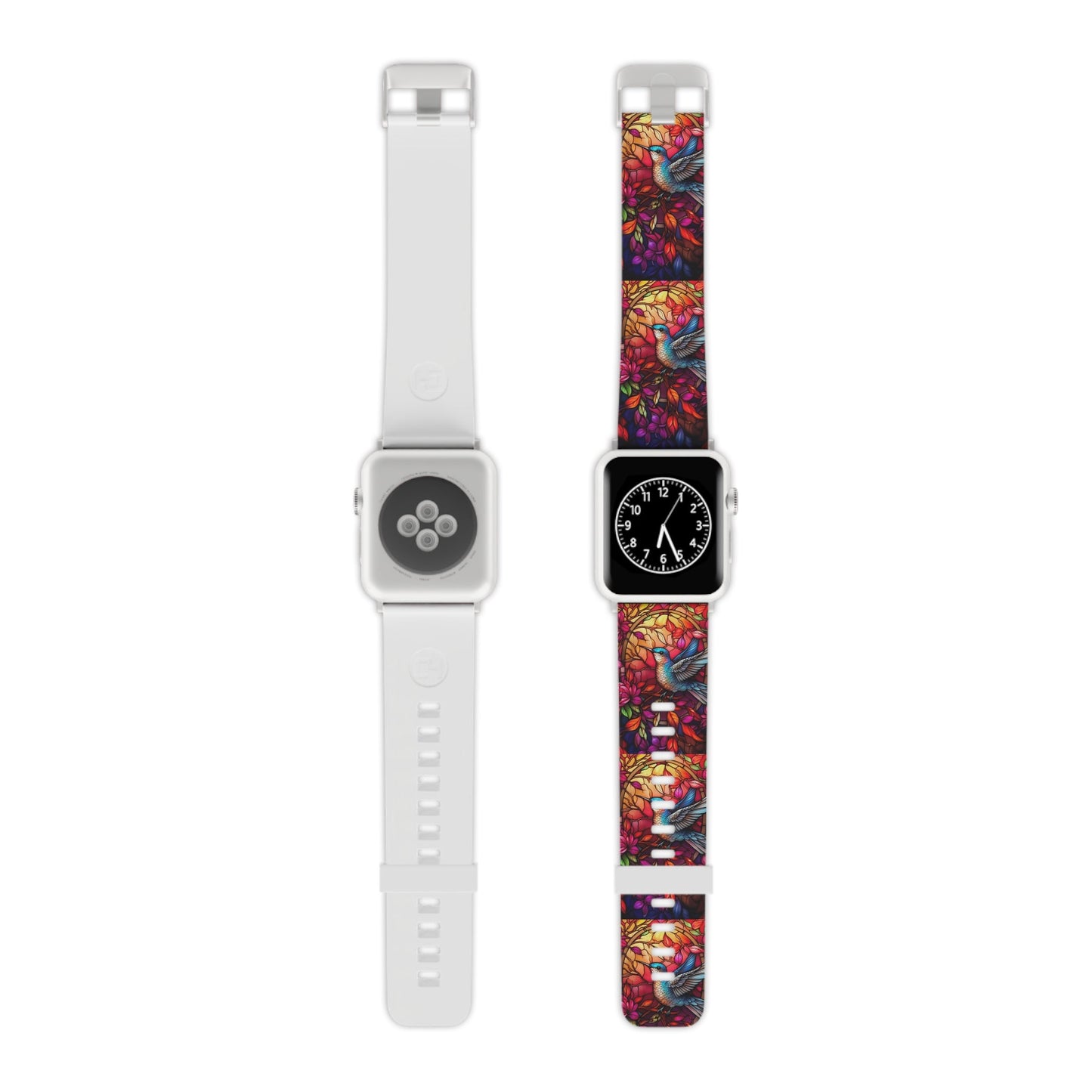 Radiant Multicolor Bird Artwork Apple Watch Band - BOGO Cases