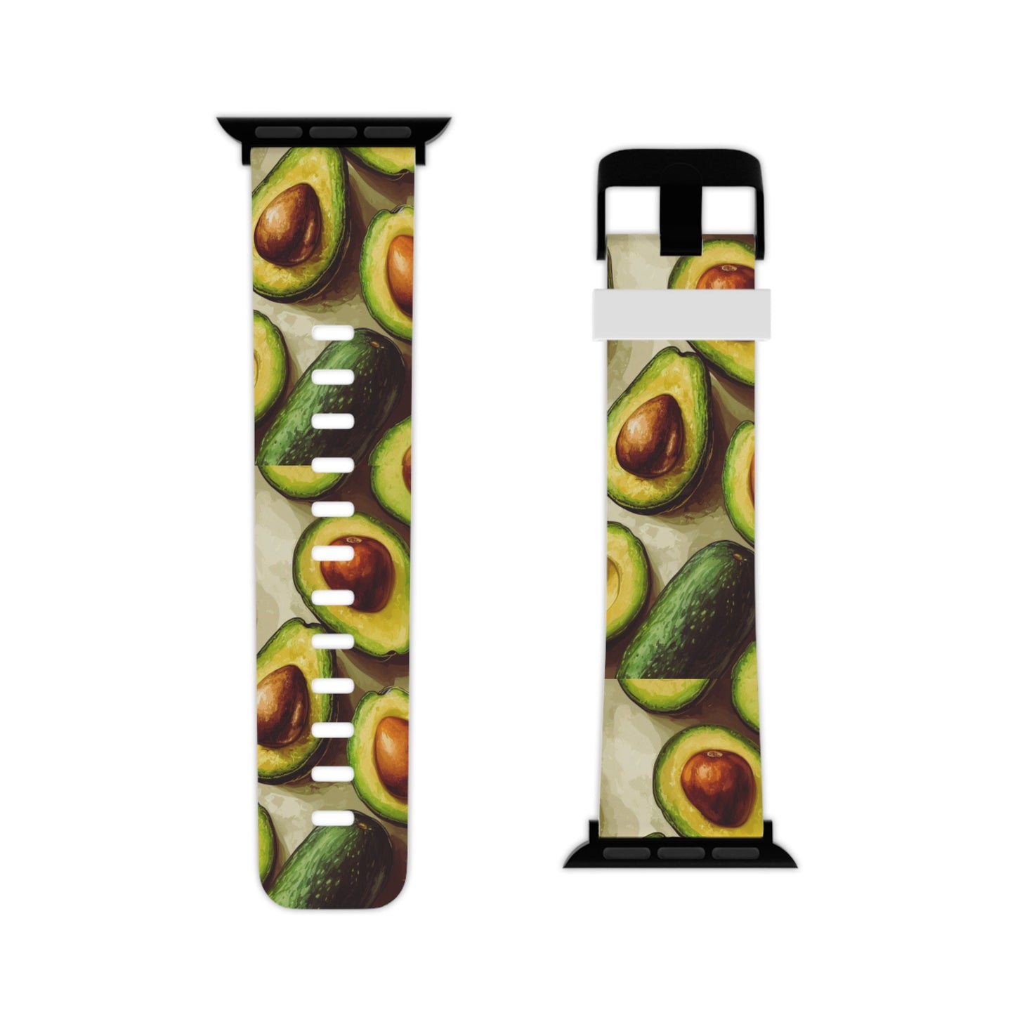  Realistic Avocado Apple Watch Band - BOGO Cases