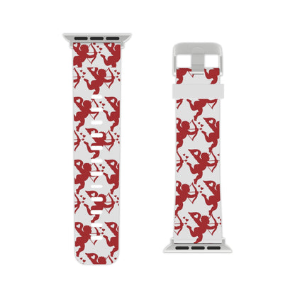  Red Cupid Love Pattern Apple Watch Band - BOGO Cases