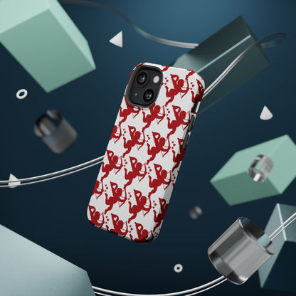 Red Cupid Love Pattern MagSafe Case - BOGO Cases
