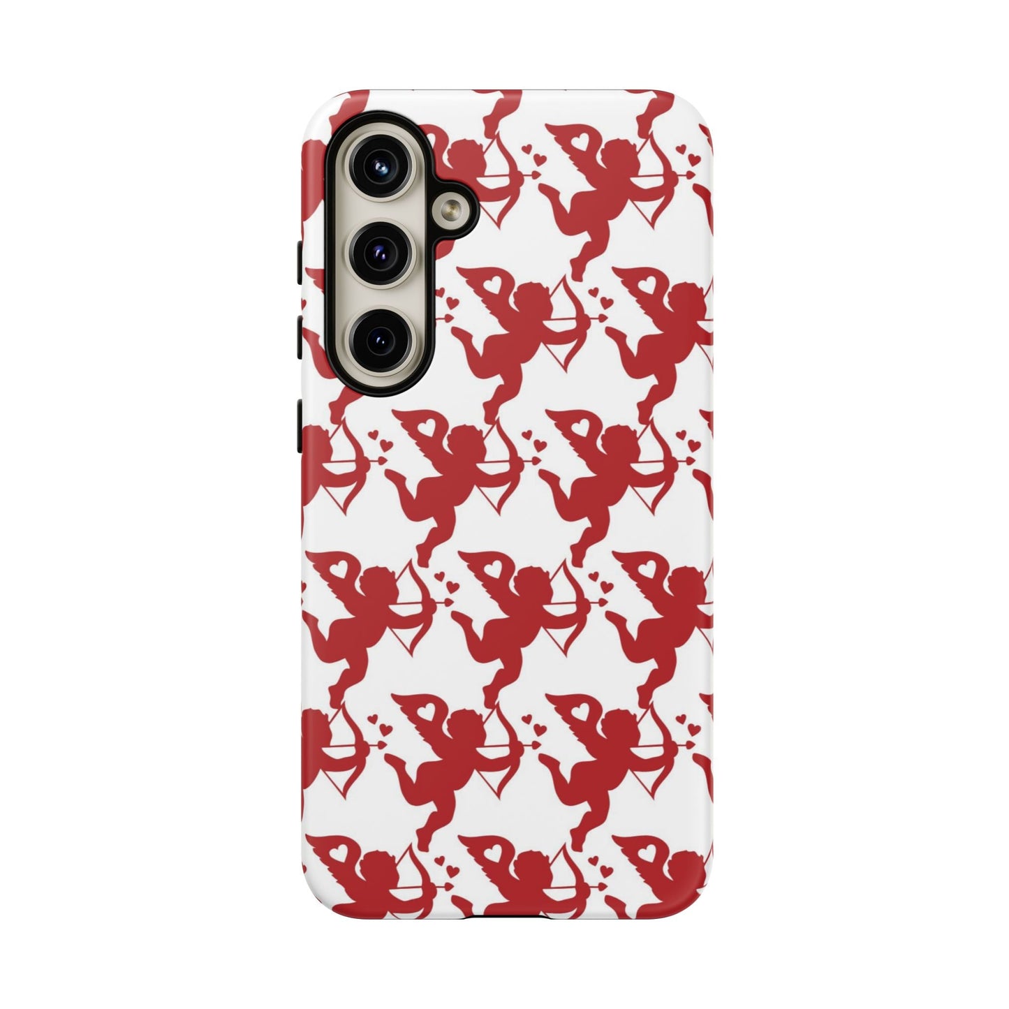 Red Cupid Love Pattern - Samsung Galaxy Case - BOGO Cases