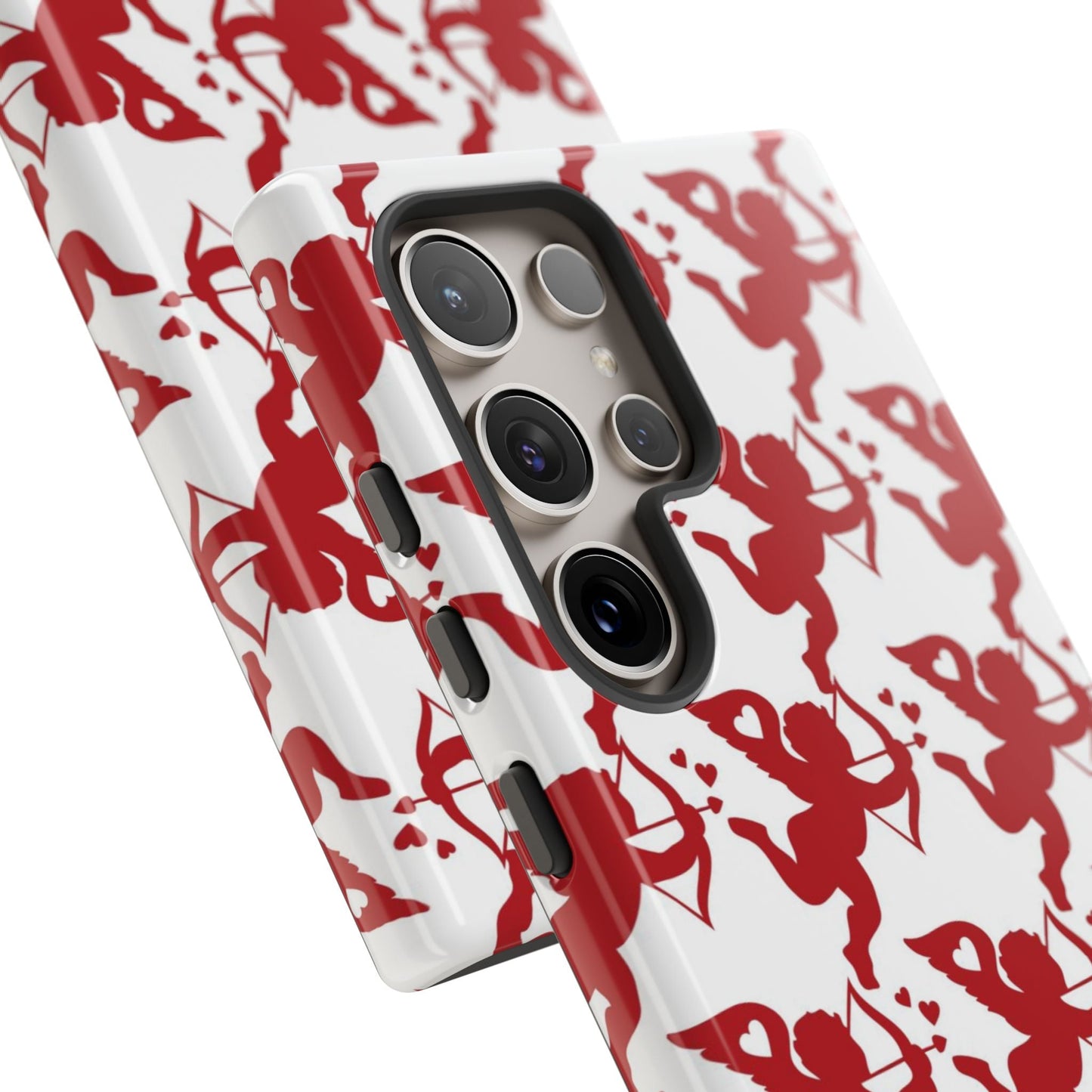 Red Cupid Love Pattern - Samsung Galaxy Case - BOGO Cases