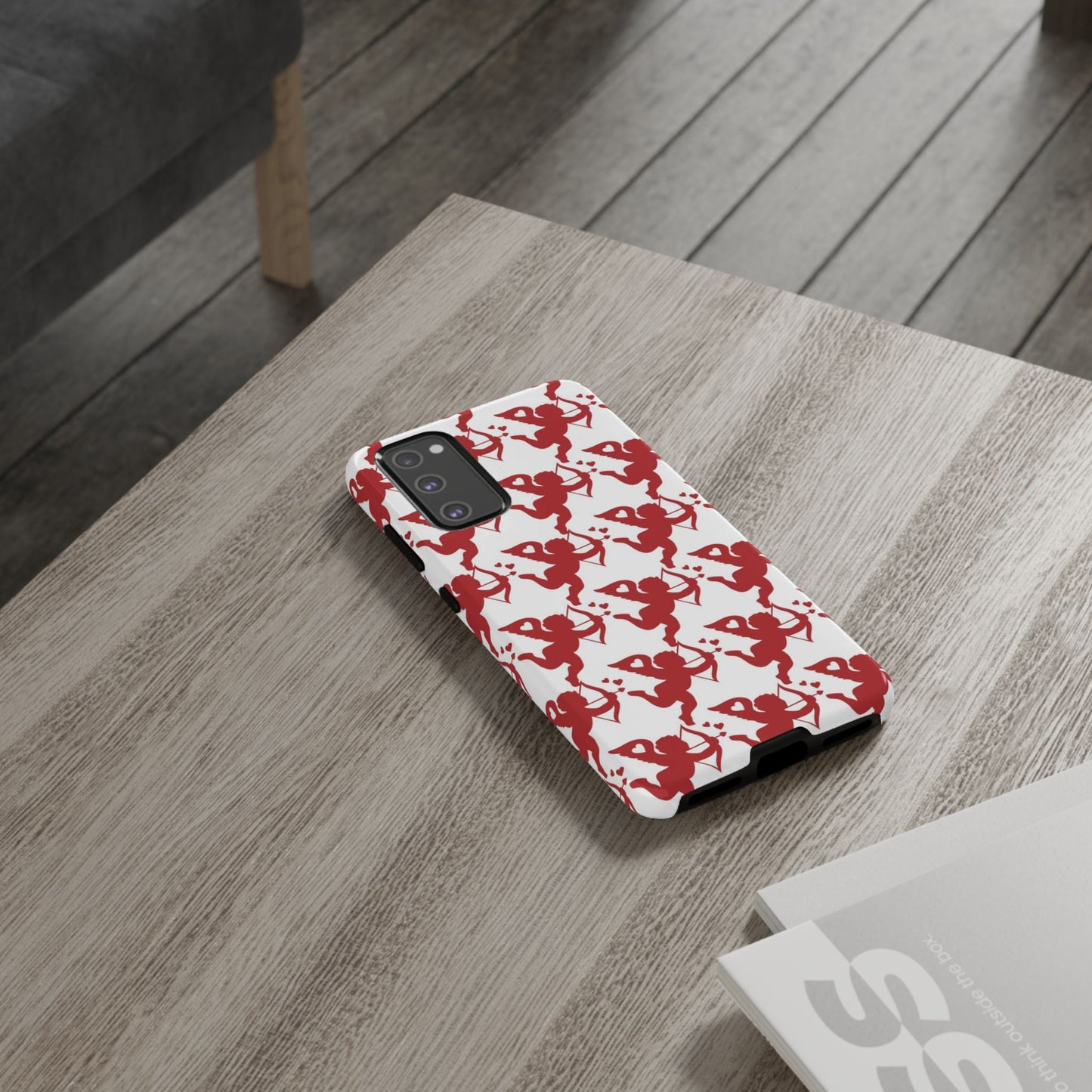 Red Cupid Love Pattern - Samsung Galaxy Case - BOGO Cases