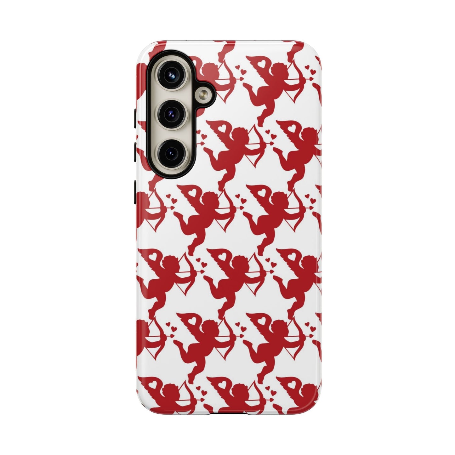 Red Cupid Love Pattern - Samsung Galaxy Case - BOGO Cases