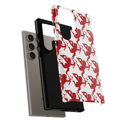 Red Cupid Love Pattern - Samsung Galaxy Case - BOGO Cases