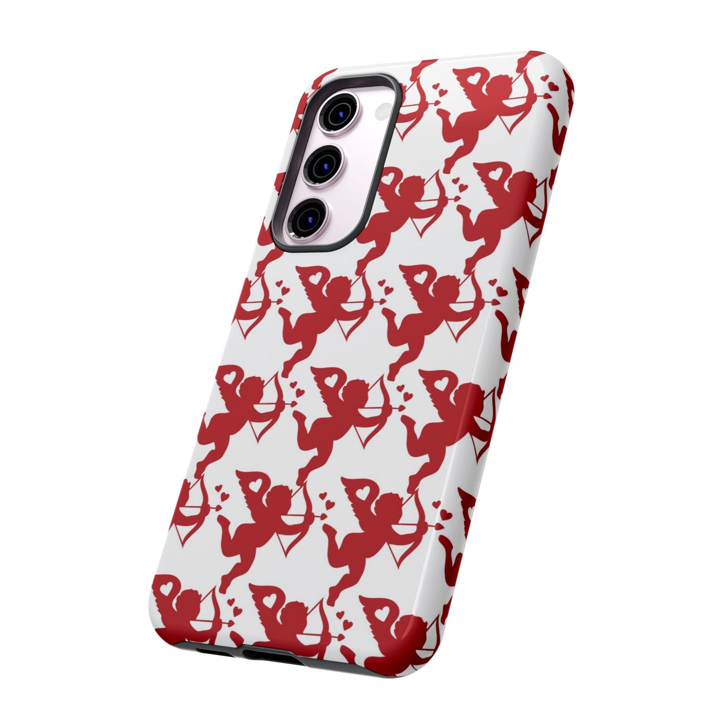 Red Cupid Love Pattern - Samsung Galaxy Case - BOGO Cases