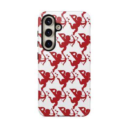 Red Cupid Love Pattern - Samsung Galaxy Case - BOGO Cases