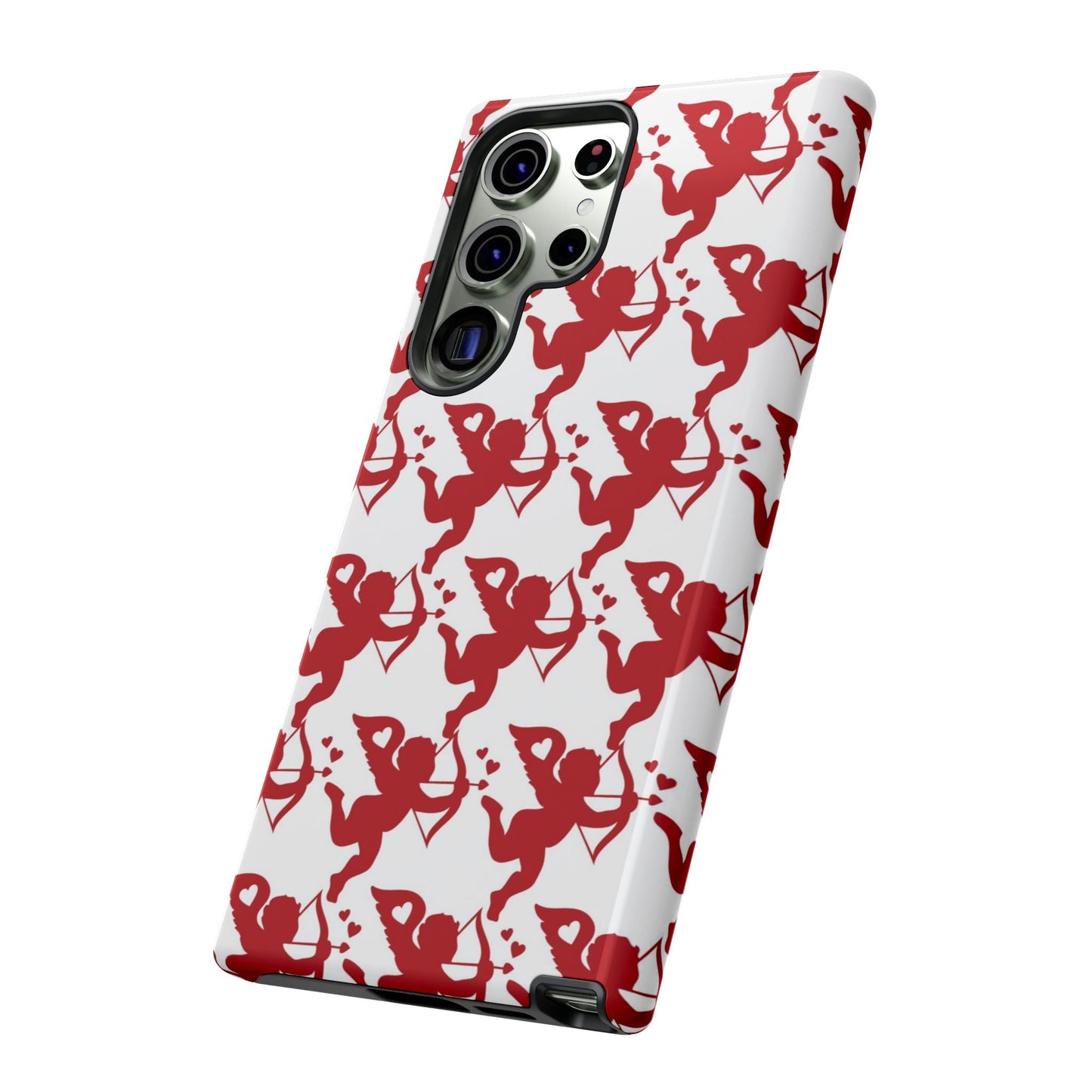 Red Cupid Love Pattern - Samsung Galaxy Case - BOGO Cases