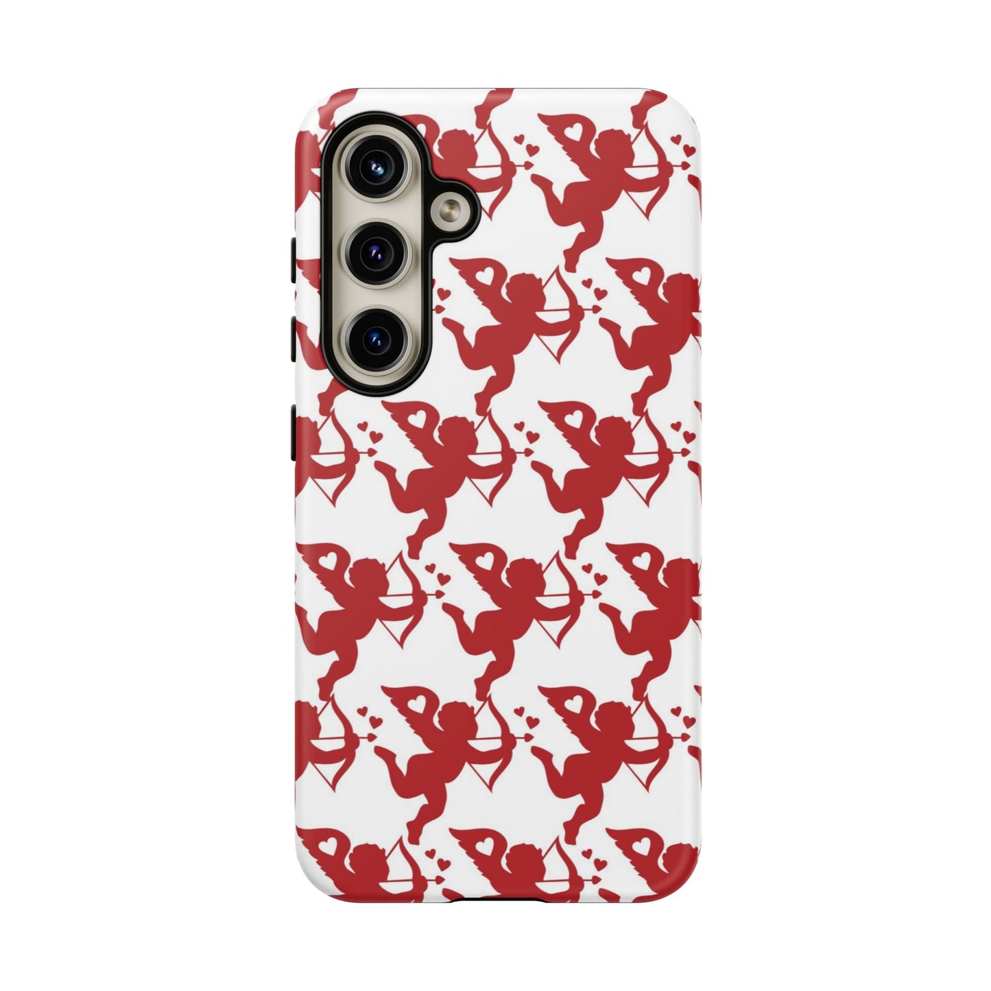 Red Cupid Love Pattern - Samsung Galaxy Case - BOGO Cases