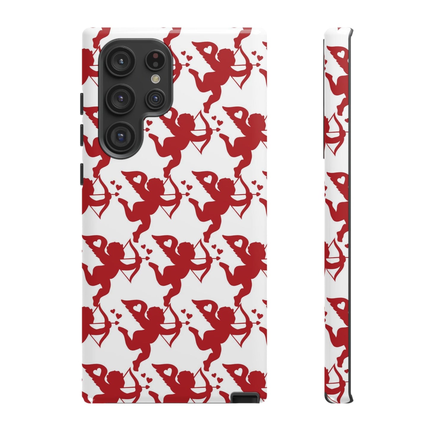 Red Cupid Love Pattern - Samsung Galaxy Case - BOGO Cases