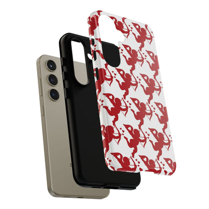 Red Cupid Love Pattern - Samsung Galaxy Case - BOGO Cases