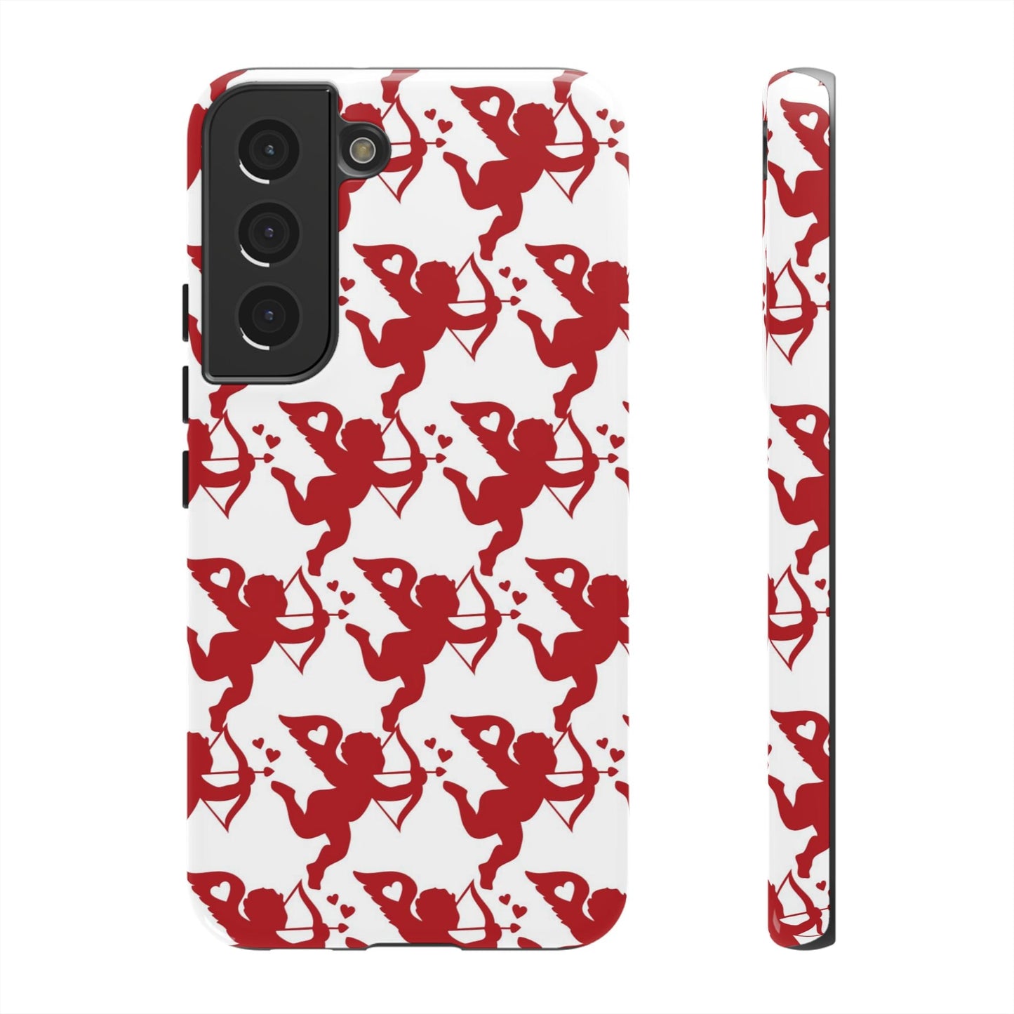 Red Cupid Love Pattern - Samsung Galaxy Case - BOGO Cases