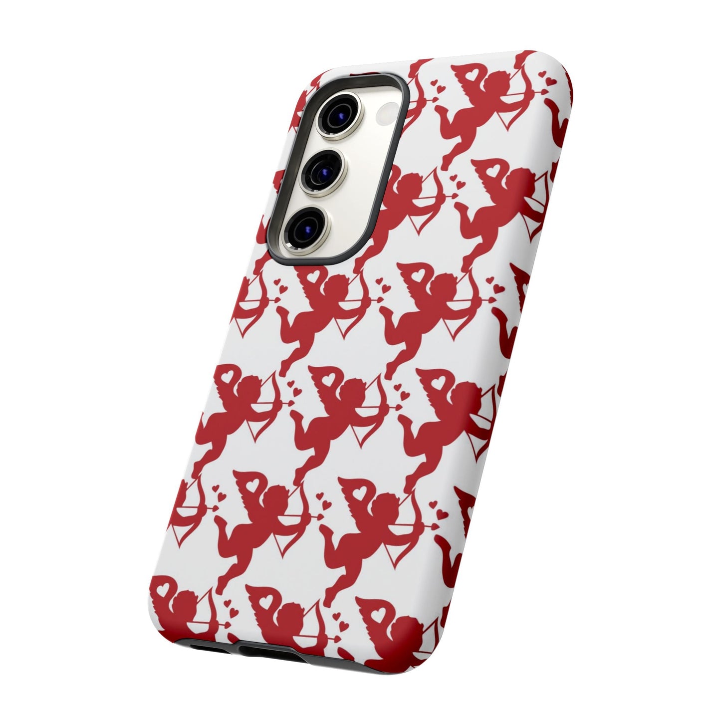 Red Cupid Love Pattern - Samsung Galaxy Case - BOGO Cases