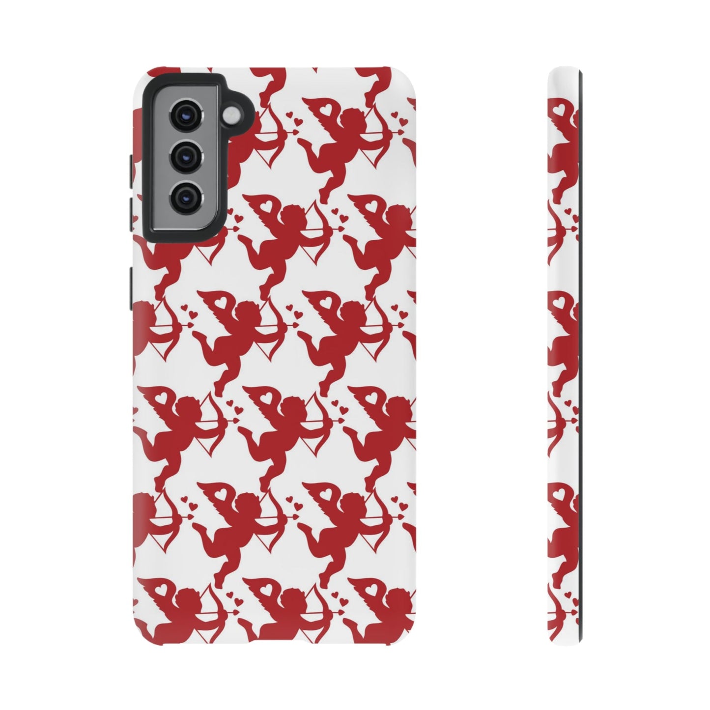 Red Cupid Love Pattern - Samsung Galaxy Case - BOGO Cases