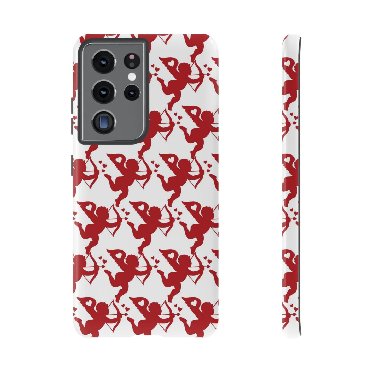 Red Cupid Love Pattern - Samsung Galaxy Case - BOGO Cases