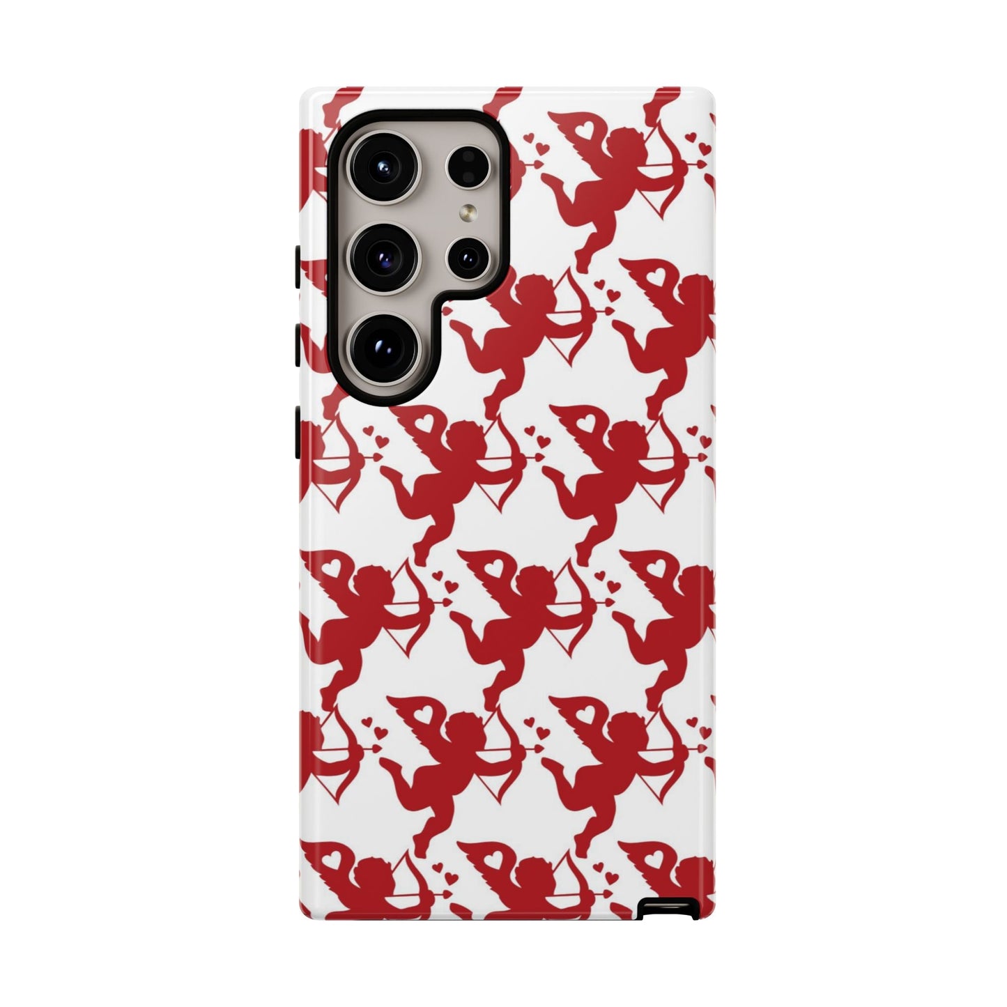 Red Cupid Love Pattern - Samsung Galaxy Case - BOGO Cases
