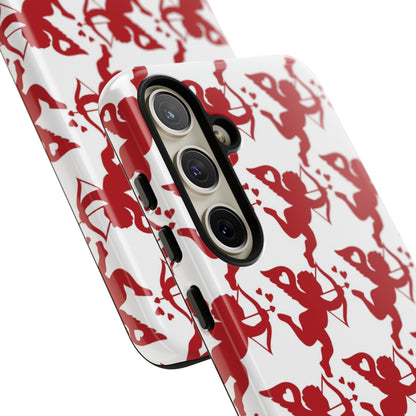 Red Cupid Love Pattern - Samsung Galaxy Case - BOGO Cases