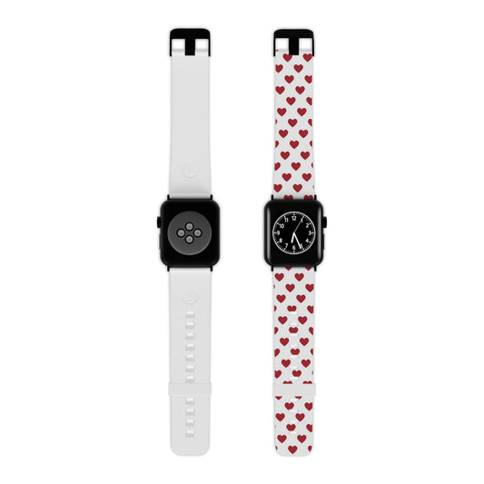 Red Hot Hearts Apple Watch Band - BOGO Cases