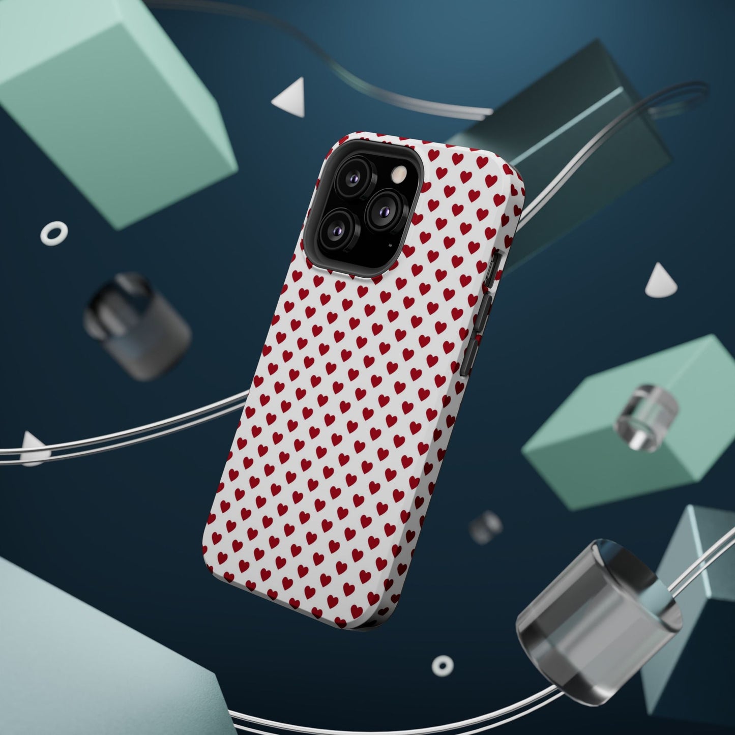 Red Hot Hearts MagSafe iPhone Case - BOGO Cases