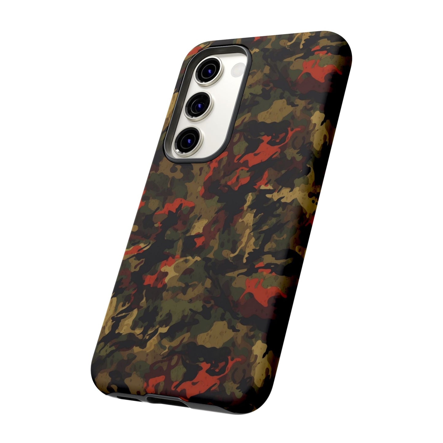 Red Woodland Camo Samsung Case - BOGO Cases