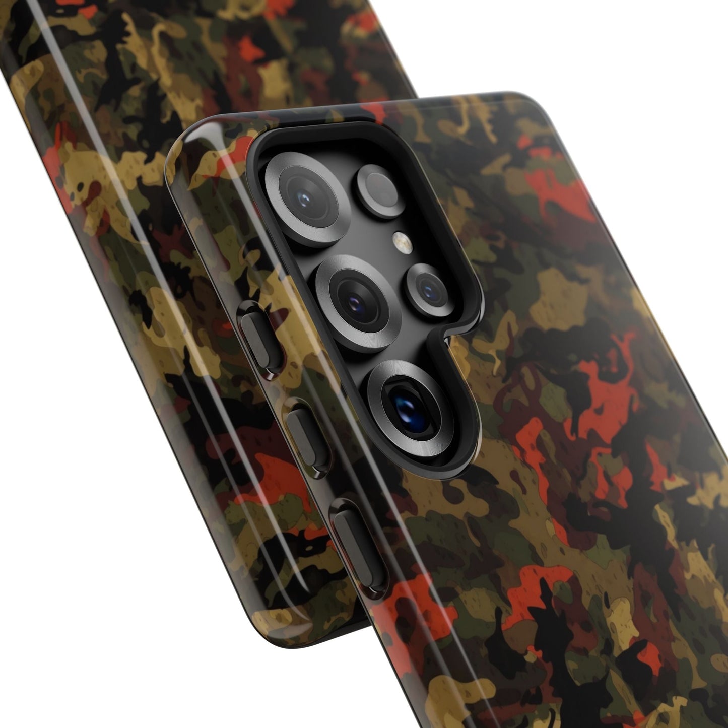 Red Woodland Camo Samsung Case - BOGO Cases