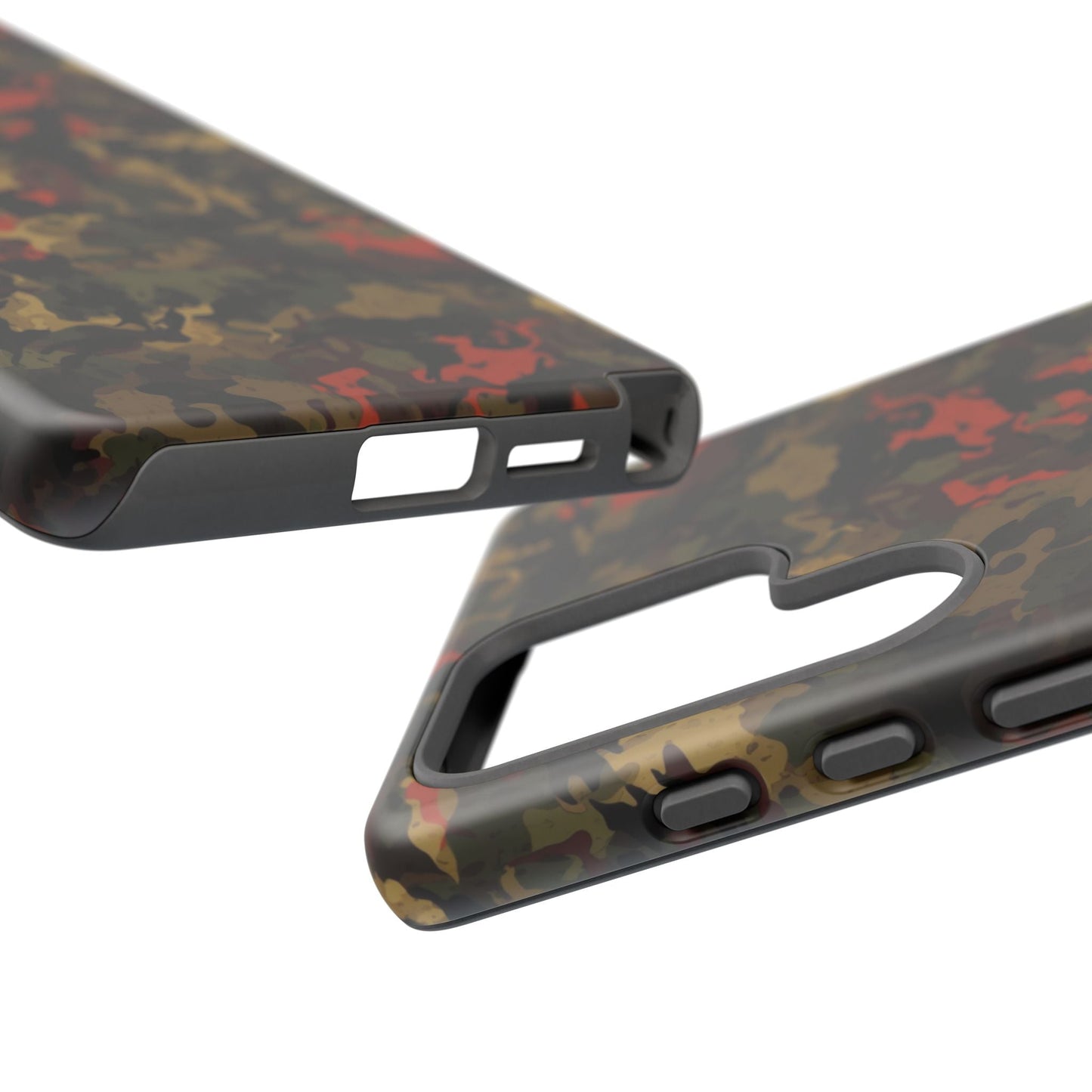 Red Woodland Camo Samsung Case - BOGO Cases