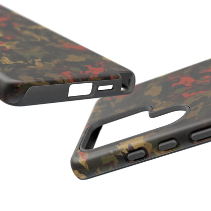 Red Woodland Camo Samsung Case - BOGO Cases